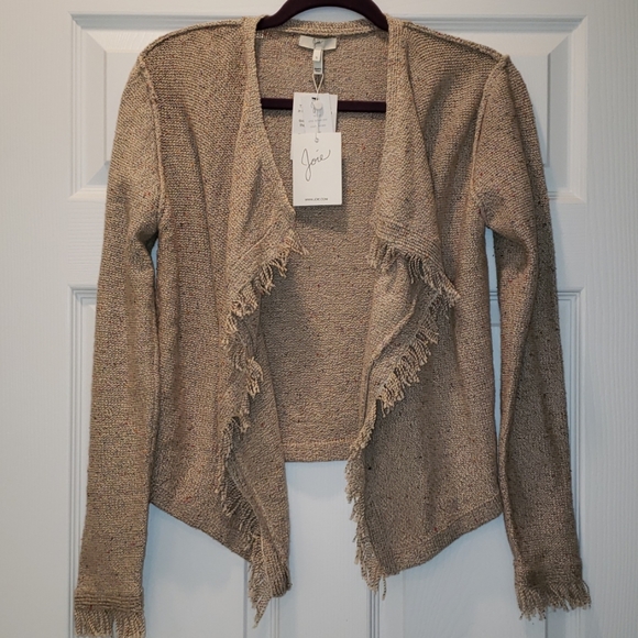 NWT Joie Fringe Cardigan - Picture 1 of 5